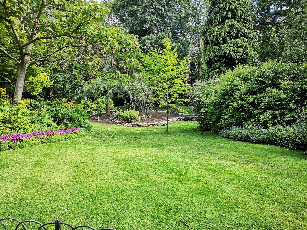 Garten vorher