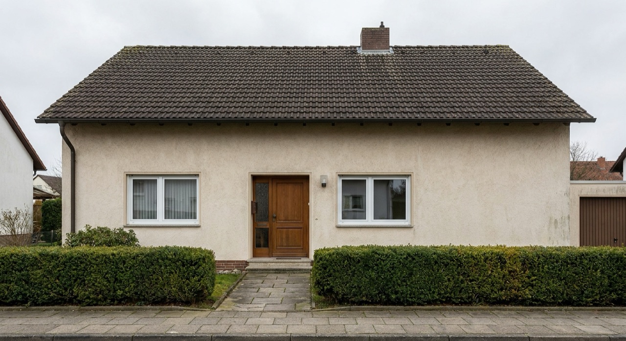 Einfamilienhaus, normale Ansicht