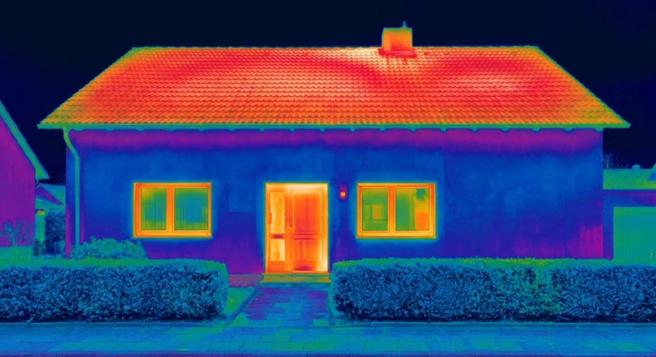 Thermografie: Wärmelecks am Haus
